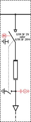 Schemat elektryczny Rotoblok SF - pole transformatorowe