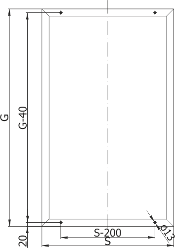 RXD 36 switchgear support frame