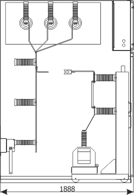 Cross-section - Metering bay