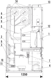 RELF bay equipment - version I