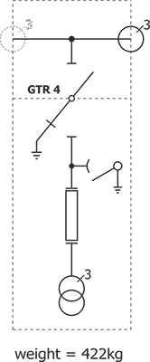 Electrical diagram Rotoblok - metering bay