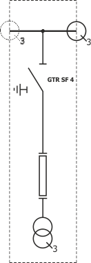 Electrical diagram Rotoblok SF - metering bay