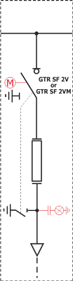 Electrical diagram Rotoblok SF - transformer bay