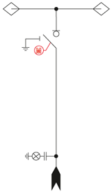 L+ (p,l) configuration (line feeder)