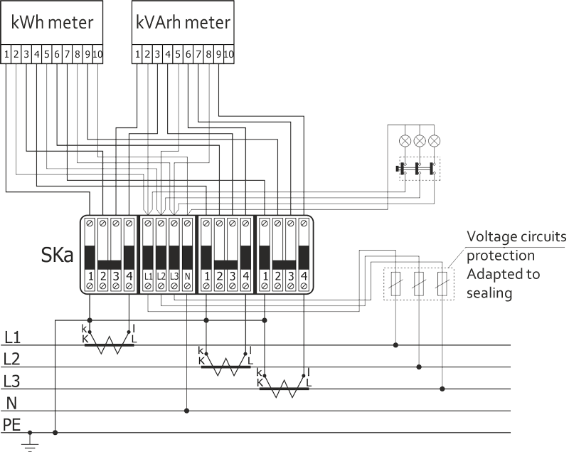 TP-1 metering panel