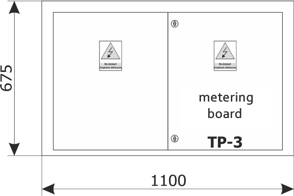 TP-3 metering panel