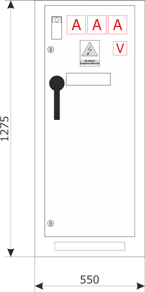 CZ-6 incoming/outgoing module with a switch disconnector