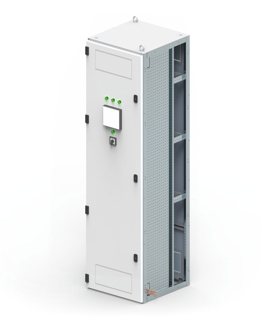 Capacitor bank bay