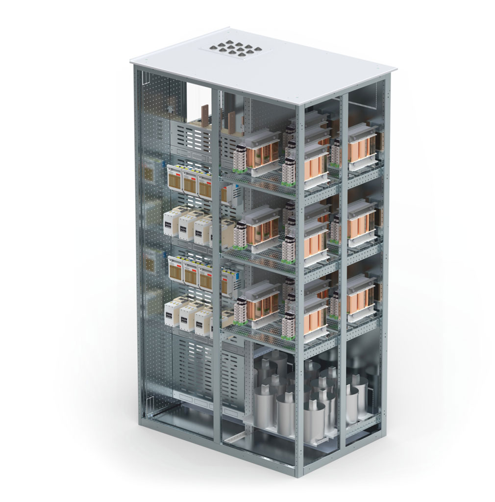 Capacitor bank bay