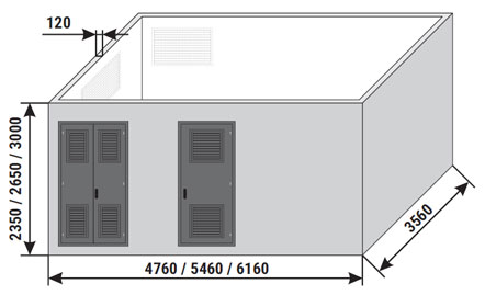 Obudowy betonowe MRw-b(pp) (4,76 ··· 6,16x3,56)