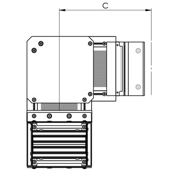 element podwojny katowy poziom pion 2